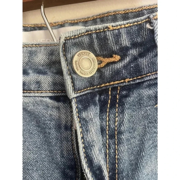 Women's Vervet Jeans High Waist Distressed Blue, Size 28 EUC! 0178‎ - Picture 3 of 10